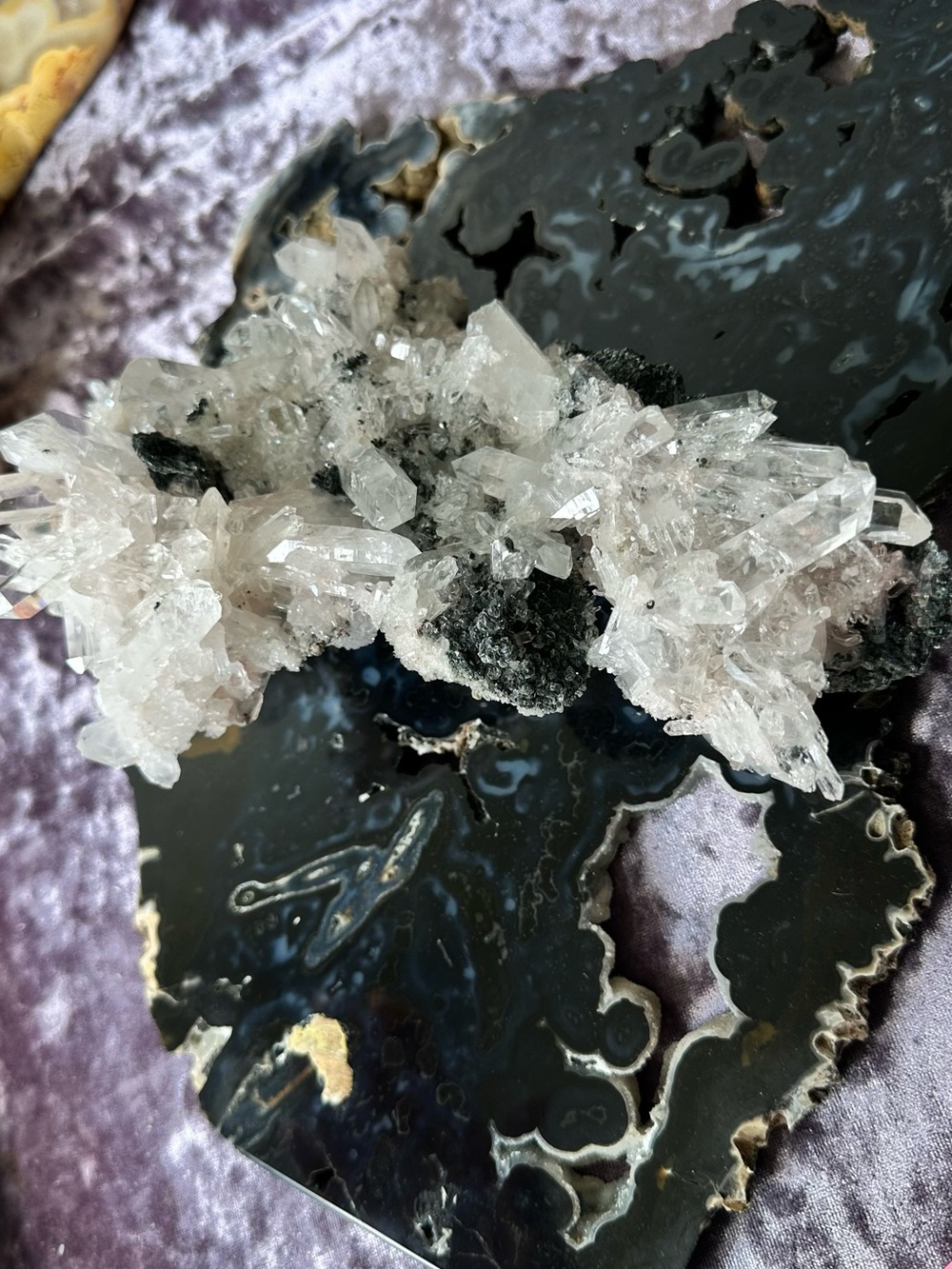 Large Pink Lithium Quartz with Fuchsite PLQ05 - Picture 4 of 6